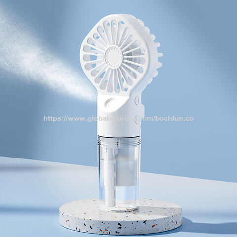 Humidificador recargable de interior con rociador de niebla de agua y ventilador de refrigeración de aire al por mayor de fábrica 2025