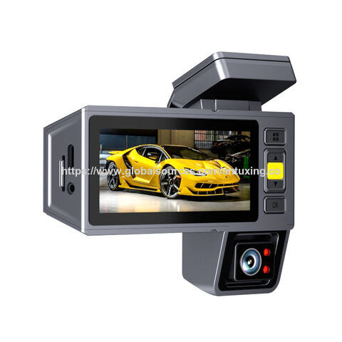Cámara para Coche 4K de 3.2 pulgadas Frontal y Trasera 1080P con GPS WiFi, Sensor G, Grabación en Bucle, Visión Nocturna, Monitor de Estacionamiento - Dashcam para Automoción