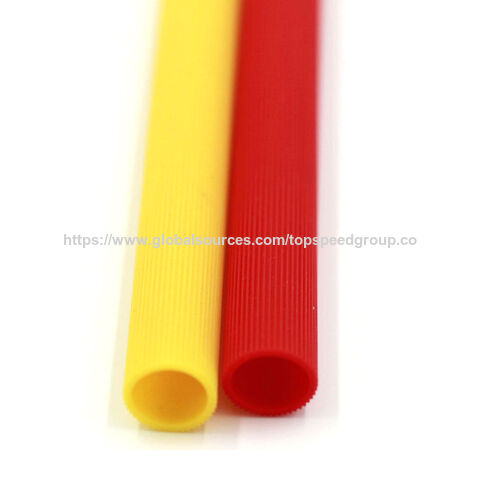 Bendable large silicone straws food grade silicone straw Suitable for 40oz Cup set with silicone straw set Customized size