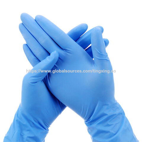Tingstar grossiste 6-8mil Nitrile sans poudre /Qualité industrielle/médical/usage non médical