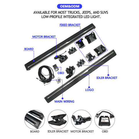 WEIJIA Hersteller Trittbretter für 12-25 BMW x3/x4/x5/x6/x7 Elektrische Trittbretter OEM/ODM