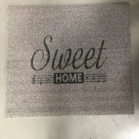 Alfombra de entrada de césped resistente con respaldo de TPE, uso exterior para raspar suciedad y barro, tapete para todo clima