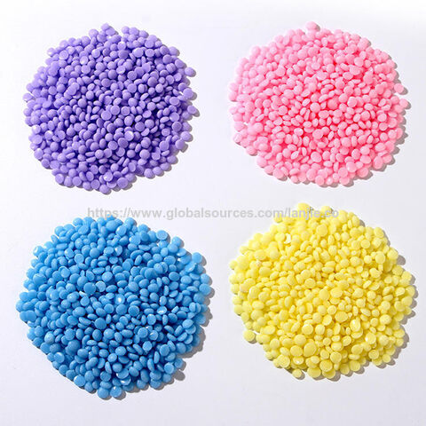 Perles d'amélioration de parfum de lavage style paradis couleur pêche, parfum longue durée et billes antibactériennes
