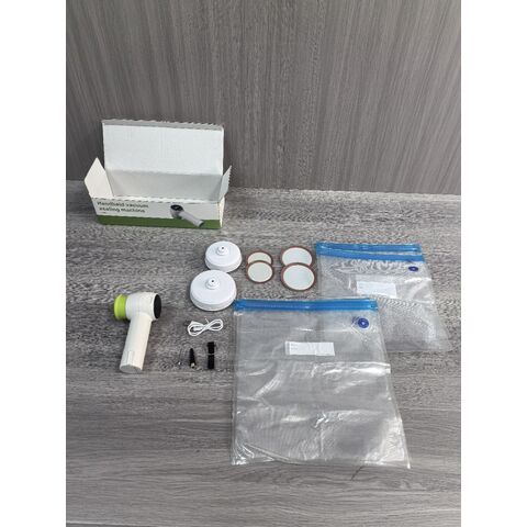 Handheld Electric Vacuum Sealer Kit for Jars Bags and Food Storage