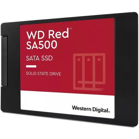 2TB WD Red SA500 NAS 3D NAND Internal SSD Solid State Drive - SATA III 6 Gb/s, 2.5"/7mm, Up to 560 MB/s