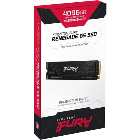 Fury Renegade G5 2048GB NVMe SSD | PCIe 5.0 M.2 2280 | Up to 14,800MB/s | SFYR2S/2T0 solid state drives hdd desktop computer