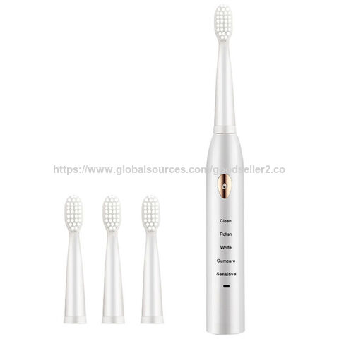 Cepillo de dientes eléctrico automático recargable para adultos con cerdas suaves OEM de gran venta