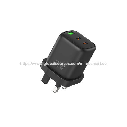 MNUO 45W GaN-Ladegerät mit PPS/PD/DC-Protokoll, faltbarer UK-Stecker, für Laptop/OnePlus, OEM/ODM-Lieferant – Bestseller