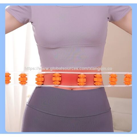 Outils de Massage à Rouleaux Professionnels pour la Thérapie du Dos, Ceinture de Massage Anti-Cellulite pour le Dos, Soulagement des Douleurs Musculaires du Corps, du Dos, du Cou et des Jambes