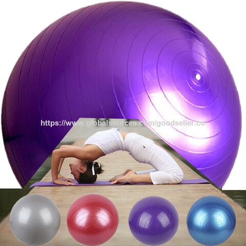 Bola de equilíbrio inflável para fitness, ginásio, exercícios, Pilates, massagem e yoga por atacado