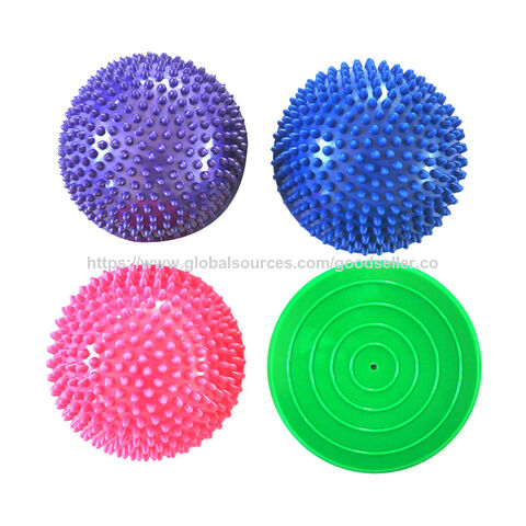 Bola de equilíbrio inflável para fitness, ginásio, exercícios, Pilates, massagem e yoga por atacado