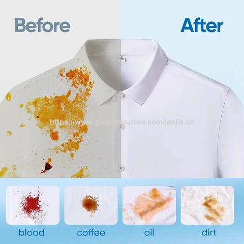 Folhas de Lavanderia à Base de Plantas com Mistura Tripla de Enzimas, Fórmula Segura para Cores e Testada por Dermatologistas para Pele Sensível e Roupas de Bebê
