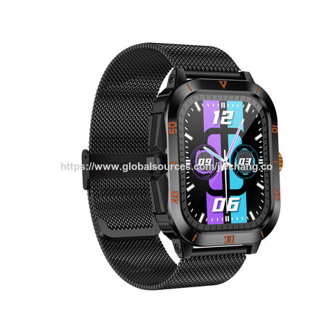 El popular smartwatch C50Pro cuenta con una gran pantalla de alta definición, llamadas Bluetooth, función táctil, monitorización de frecuencia cardíaca y oxígeno en sangre.