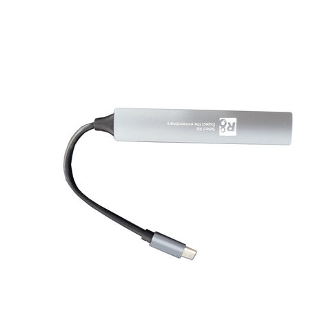 R8 AH-03 High Speed USB Splitter Adapter Typ C Expander Hub USB 3.0 4 Ports für PC Computer Zubehör Multiport HUB