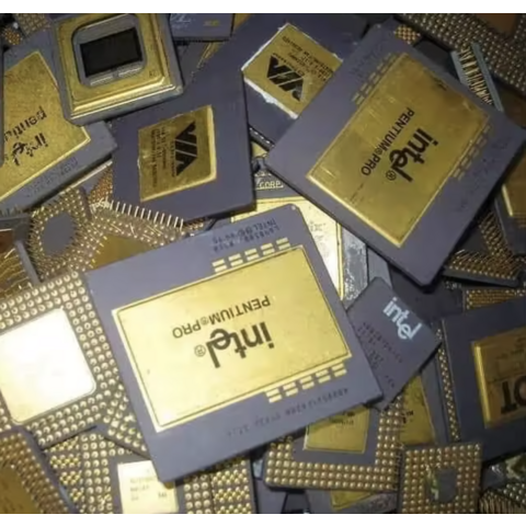 Gros de déchets de CPU en céramique de qualité supérieure pour la récupération de l'or CPU en céramique abordable