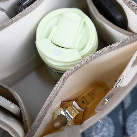 Koreanische INS Mommy Bag Canvas Mutter- und Babytasche Leichte Handtasche Bequeme Tasche One Shoulder Weiß