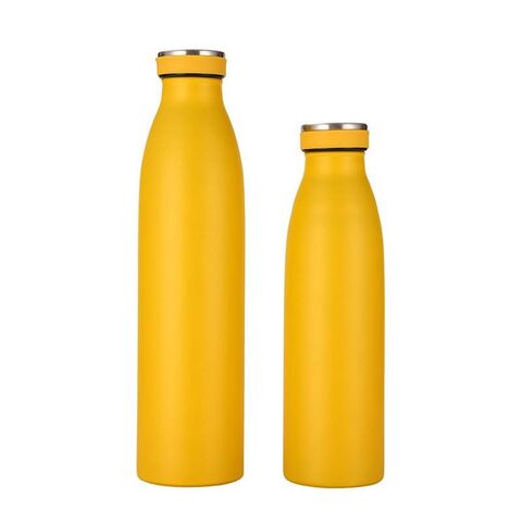Botol Air Stainless Steel 500ml 750ml Vakum Terisolasi Botol Air Olahraga dengan Logo Kustom