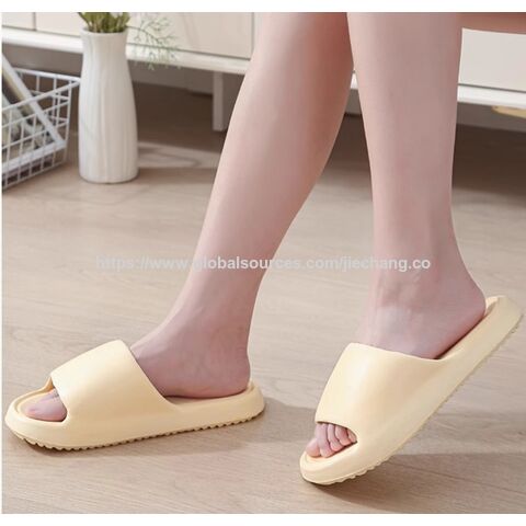 Plateau-Slipper für Damen, rutschfest, für Badezimmer, Zuhause, Innenbereich, EVA-Sommersandalen für Herren