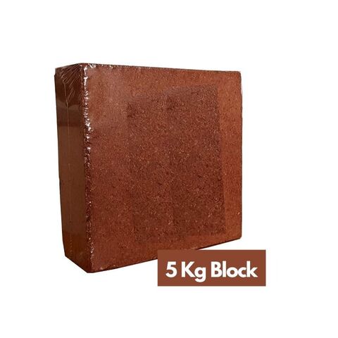 Bloc de Coco Peat 5kg - Fibre de Coco Cocopeat de Noix de Coco pour Agriculture et Jardinage