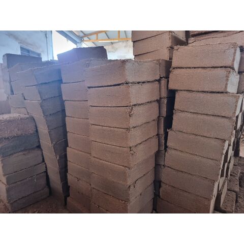 Bloc de Coco Peat 5kg - Fibre de Coco Cocopeat de Noix de Coco pour Agriculture et Jardinage