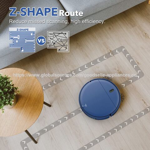 2-in-1 Saugroboter mit Wischfunktion für Zuhause - Kombi-Roboterstaubsauger