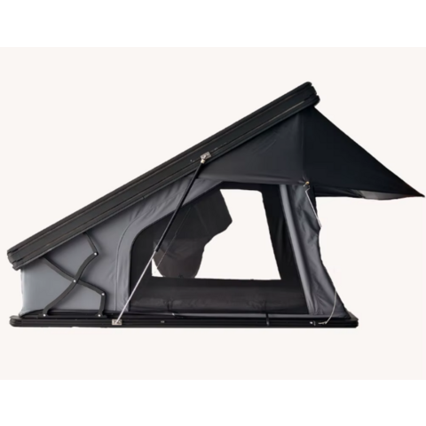 Tienda de techo ultradelgada y ligera de aluminio para camping, tienda de techo rígida para coche