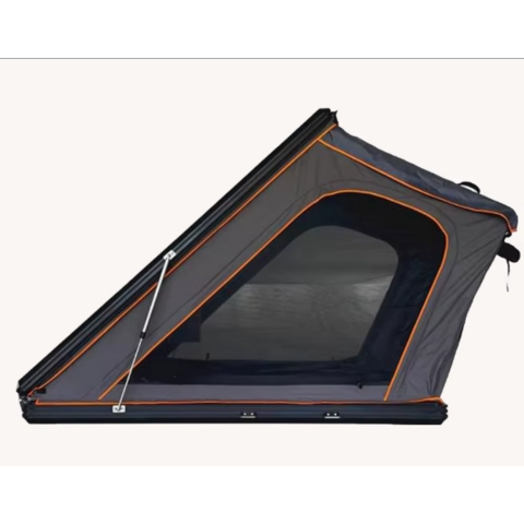 Tienda de techo ultradelgada y ligera de aluminio para camping, tienda de techo rígida para coche