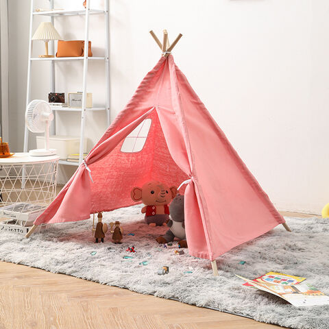 Indisches Kinderzelt, Indoor-Spielhaus, Spielhaus für den Haushalt, Babyjurte, Prinzessinnenzimmer, faltbar mit Tragetasche