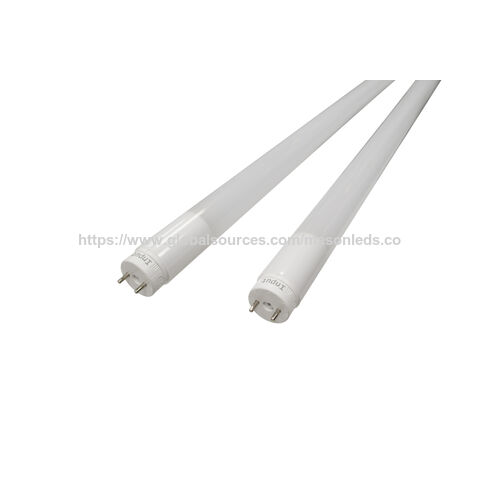 Lâmpada tubular T8 LED economizadora de energia, 0,6m 8W, 50.000 horas, iluminação interna, fácil de substituir, opção rotativa