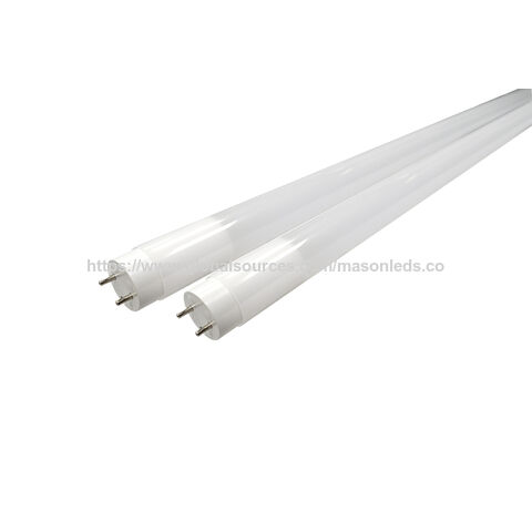 Lâmpada tubular T8 LED economizadora de energia, 0,6m 8W, 50.000 horas, iluminação interna, fácil de substituir, opção rotativa