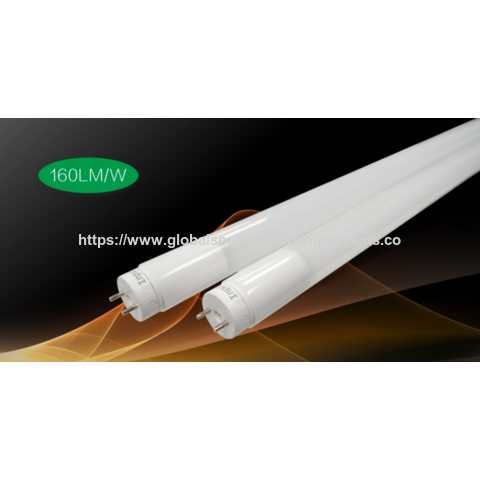 Tube lumineux LED T8 économe en énergie, 1,2m 18W, 50 000 heures, éclairage intérieur, remplacement facile, option rotative, haute efficacité lumineuse