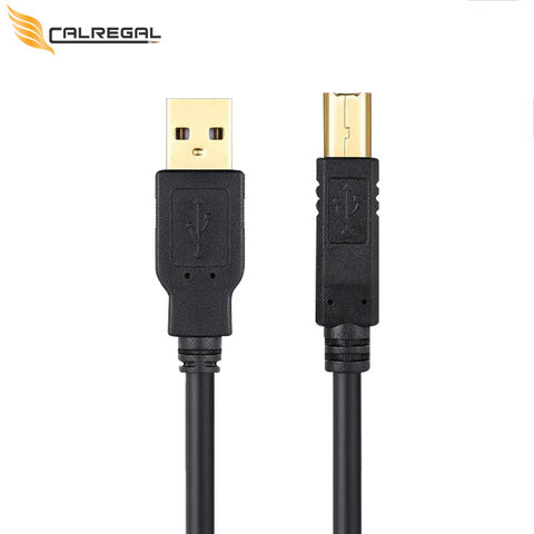 USB 2.0 A-auf-B-Kabel mit vergoldeten Anschlüssen für High-Speed-Drucker-Datenübertragung