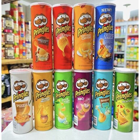 Patatas Fritas Pring de 110g al por mayor, Snacks Exóticos, Snacks Saludables
