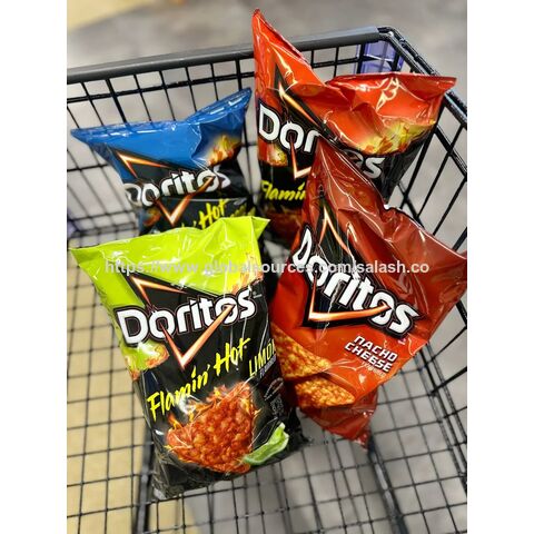 Cheetos Nacho Cheese 65gr Doritos Nacho Cheese - Tortilla Chips con Sabor a Queso Nacho