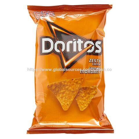 Cheetos Nacho Cheese 65gr Doritos Nacho Cheese - Tortilla Chips con Sabor a Queso Nacho