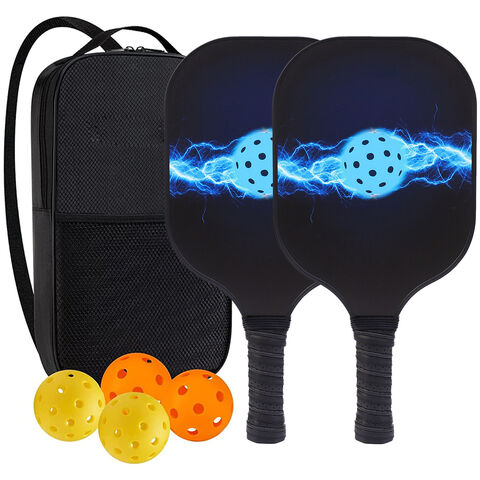 Raquete de Pickleball com Núcleo em Favo de Mel de 16mm de Espessura, Durável e Leve para Esportes de Adultos