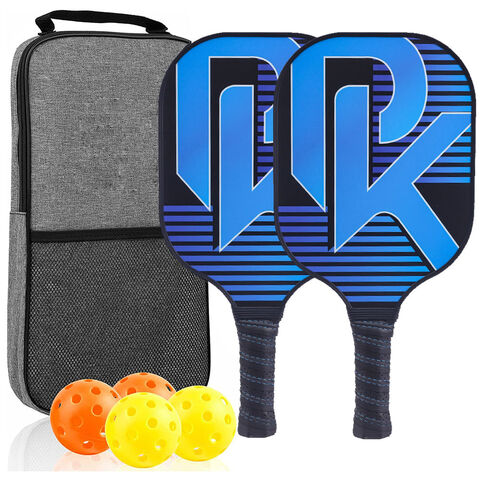 Raquete de Pickleball com Núcleo em Favo de Mel de 16mm de Espessura, Durável e Leve para Esportes de Adultos