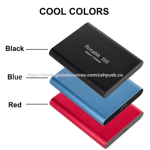 Nuevo Disco Duro SSD de Alta Velocidad y Bajo Costo USB3.0 Tipo-C 500GB 1TB 2TB 8TB 64TB Disco de Memoria Almacenamiento Móvil para Computadoras, Gran Venta