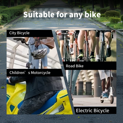Mini Sonnette de Vélo Intelligente Live Anti-Perte GPS Tracker Localisateur pour Vélo, Compatible AirTag