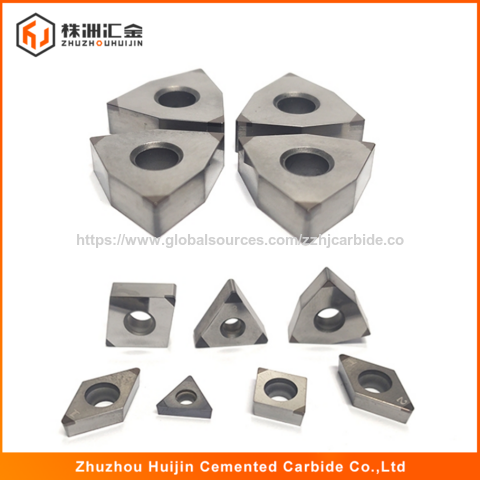 DCGT Vente chaude plaquettes PCD en carbure, fabricant source, plaquettes PCD de précision, lame en carbure de tungstène, outils de coupe, support personnalisé