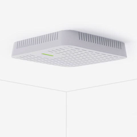 WiFi PoE LoRaWAN Luftqualitätsmonitor CO2 PM2.5 PM10 O2 O3 TVOC HCHO für Smart Buildings, Wohnungen, Hotels, Schulen