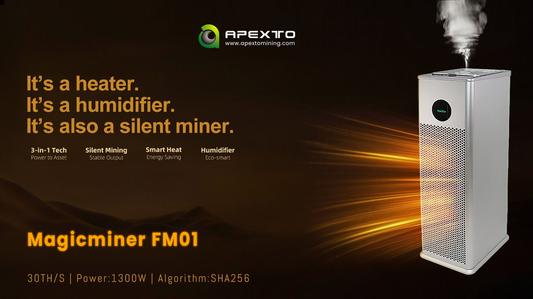 Lucky Miner Fm01 30th/s Bitcoin Miner With Aluminum Heat Sink For Quiet  Home Btc Mining - China Wholesale Quiet Mining Machine $499 from Shenzhen  Apexto Electronic Co., Ltd | Globalsources.com