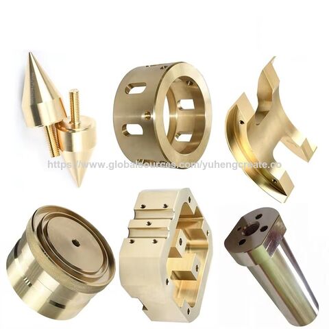 Servicios de Fabricación CNC de Precisión OEM Personalizados de Bronce, Cobre y Latón para Componentes Mecánicos