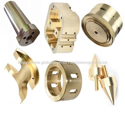 Servicios de Fabricación CNC de Precisión OEM Personalizados de Bronce, Cobre y Latón para Componentes Mecánicos