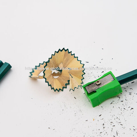 2B Bleistift für Schüler, grüne Mine, sechseckiger Holzschaft, Skizzierstift für Prüfungen, Kalligraphie-Übungsstift