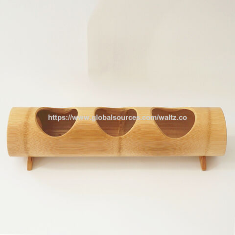 Flower pots,Customized natural bamboo flower green plant pot