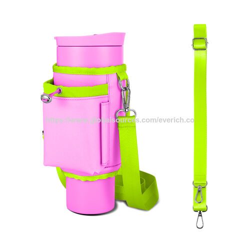 Funda Portavasos Cruzada Infantil con Correa Ajustable para Cajas de Jugo y Vasos de 40oz - Accesorio Infantil