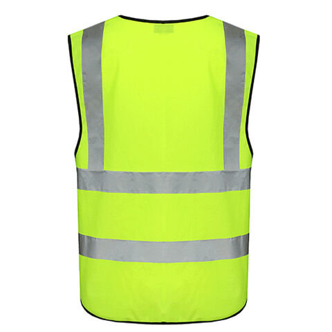 Chaleco de seguridad reflectante para trabajo con luz nocturna