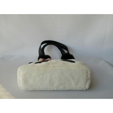 2022 Kinder 3D Plüschtier-Taschen Panda Umhängetasche Lovely School Plüsch Panda Tasche Panda Handtasche