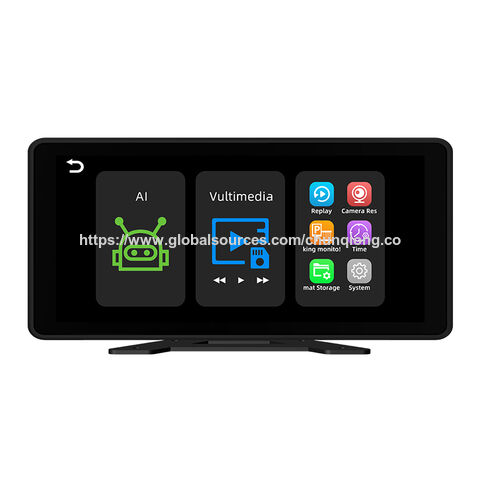 10,36 Zoll 4CH Full HD 1080P AHD Loop Videorecorder Auto Touchscreen 4 Kanal MP5 Mobile DVR Black Box für Fahrzeug LKW RV